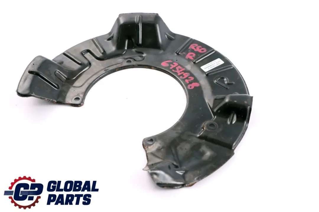 Parafango Destra Freni per Mini Cooper R50 R52 R53 con numero di parte 6754928 Mini Cooper R50 R52 R53 Parafango Destra Freni - SKU 6754928 - Numero di parte 6754928