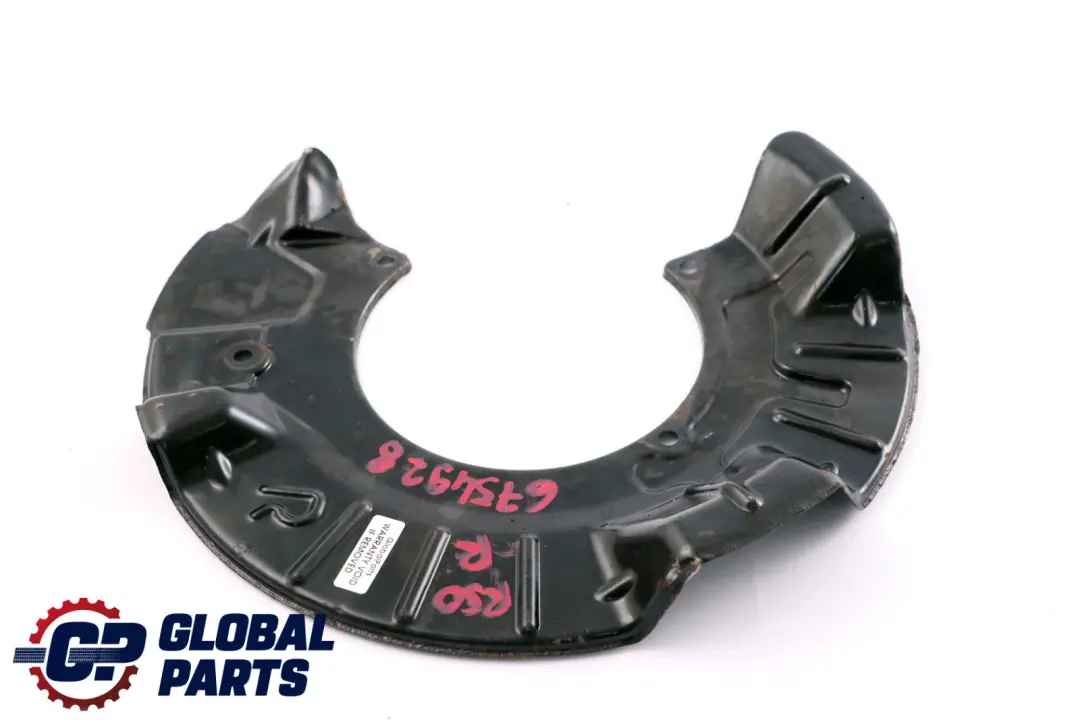 Garde-Boue Droite Freins pour Mini Cooper R50 R52 R53 à propos du numéro de pièce 6754928 Mini Cooper R50 R52 R53 Garde-Boue Droite Freins - SKU 6754928 - Numéro de pièce 6754928