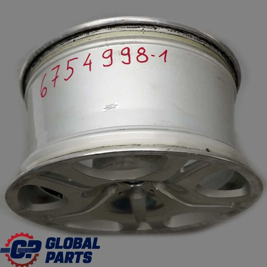 Alloy Wheel Rim 19" Spider Spoke 92 10J ET:24 to BMW 7 Series E65 E66 Rear with Part number 6754998 BMW 7 Series E65 E66 Rear Alloy Wheel Rim 19" Spider Spoke 92 10J ET:24 - SKU 6754998-1 - Part number 6754998