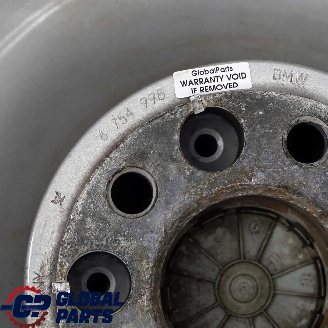 BMW 7 er E65 Hinten Alu Felge Alufelge 19" Sternspeiche 92 10J ET:24 - SKU 6754998-1 - Teilenummer 6754998
