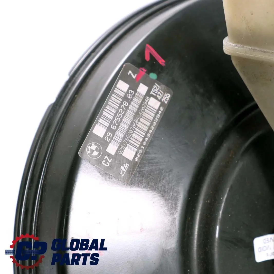 Brake Servo Unit Master Cylinder Expansion Tank to BMW 3 Series E46 1 with Part number 6755278 BMW 3 Series E46 1 Brake Servo Unit Master Cylinder Expansion Tank - SKU 6755278-1 - Part number 6755278