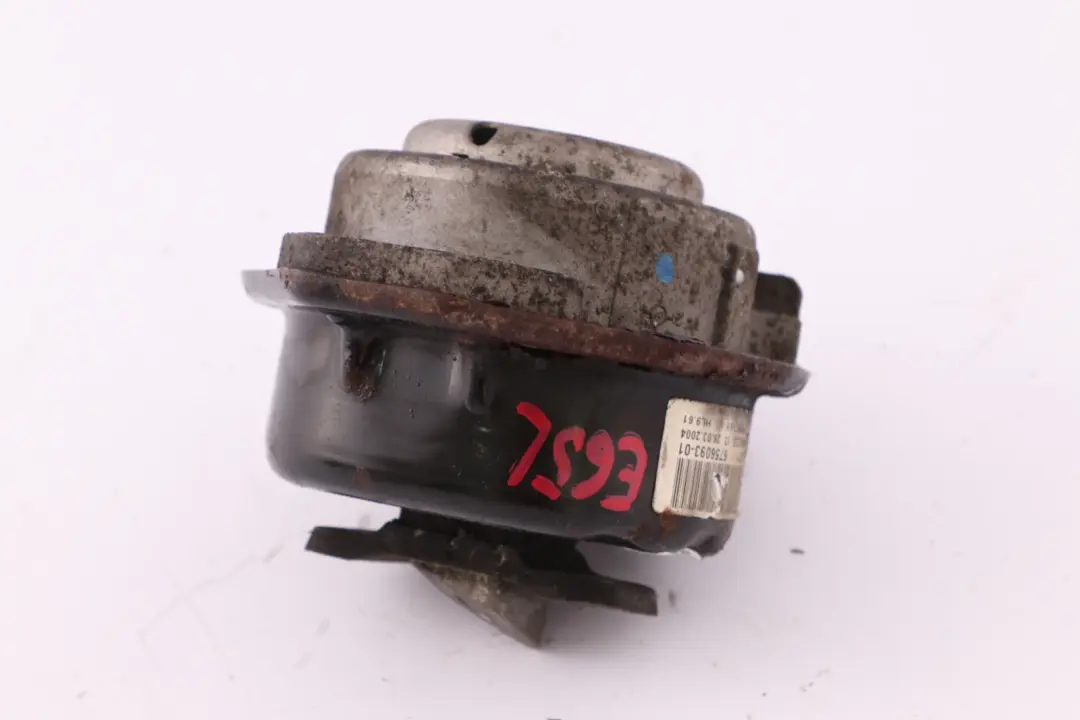 Mount Rubber Left N/S to BMW 7 Series E65 Engine with Part number 6756093 BMW 7 Series E65 Engine Mount Rubber Left N/S - SKU 6756093 - Part number 6756093
