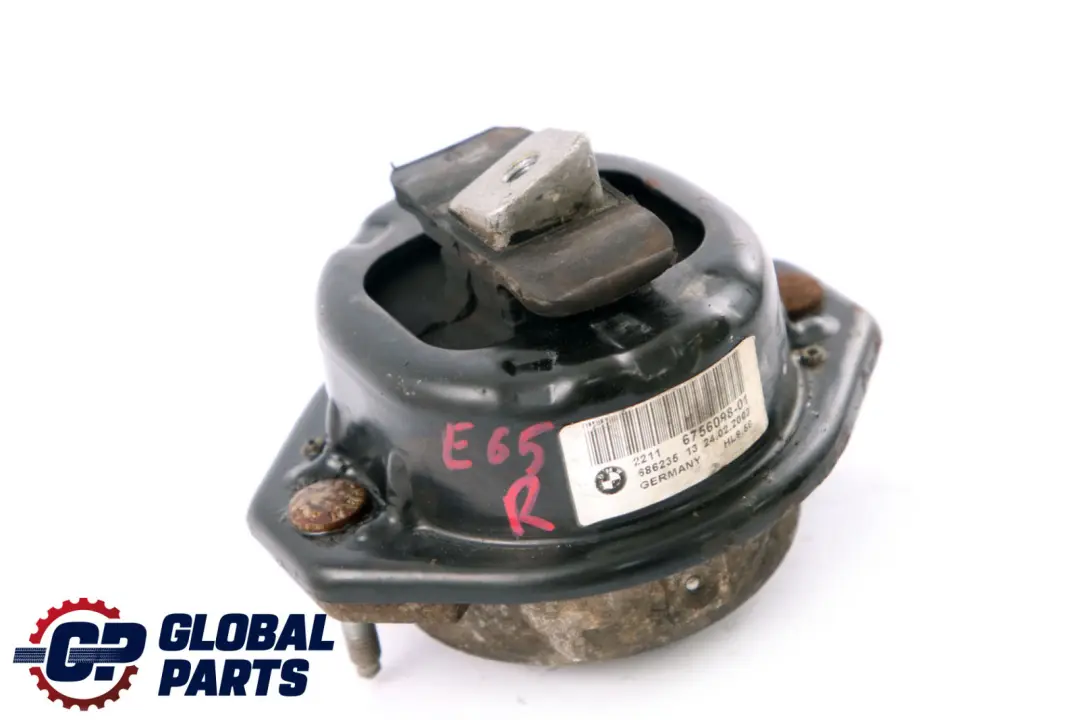 730i M54 N52 Engine Rubber Mount Right O/S to BMW 7 Series E65 E66 with Part number 6756098 BMW 7 Series E65 E66 730i M54 N52 Engine Rubber Mount Right O/S - SKU 6756098 - Part number 6756098