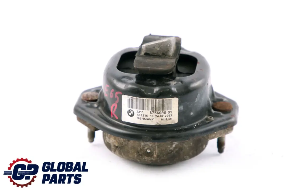 730i M54 N52 Engine Rubber Mount Right O/S to BMW 7 Series E65 E66 with Part number 6756098 BMW 7 Series E65 E66 730i M54 N52 Engine Rubber Mount Right O/S - SKU 6756098 - Part number 6756098