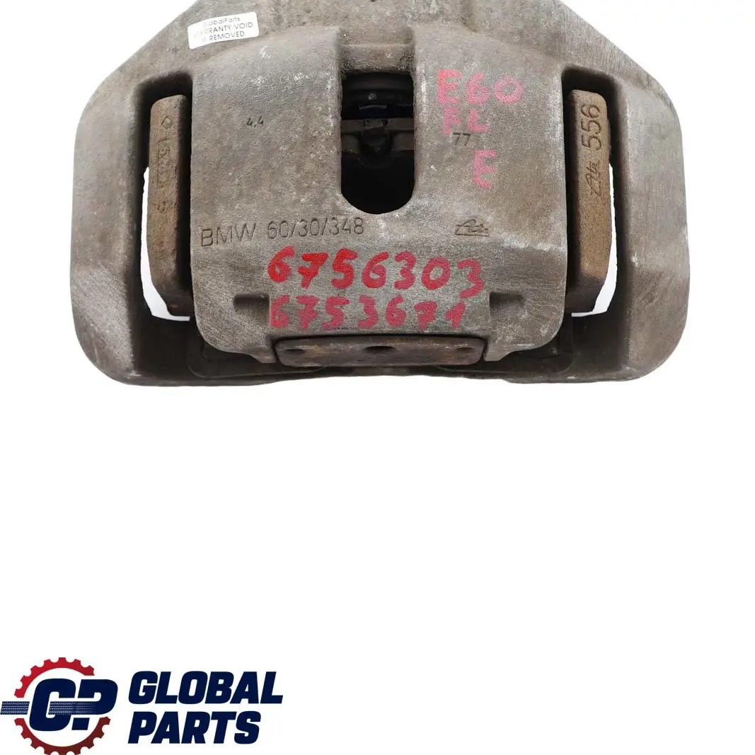 BMW E60 E61 E63 E64 E65 Boîtier d'étrier de frein avant gauche 60/30/348 - SKU 6756303 - Numéro de pièce 6756303