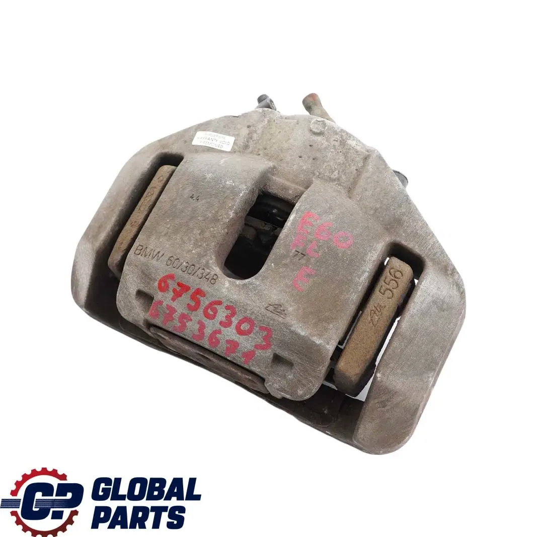 Carcasa de pinza de freno delantera izquierda 60/30/348 para BMW E60 E61 E63 E64 E65 con número de pieza 6756303 BMW E60 E61 E63 E64 E65 Carcasa de pinza de freno delantera izquierda 60/30/348 - SKU 6756303 - Número de pieza 6756303