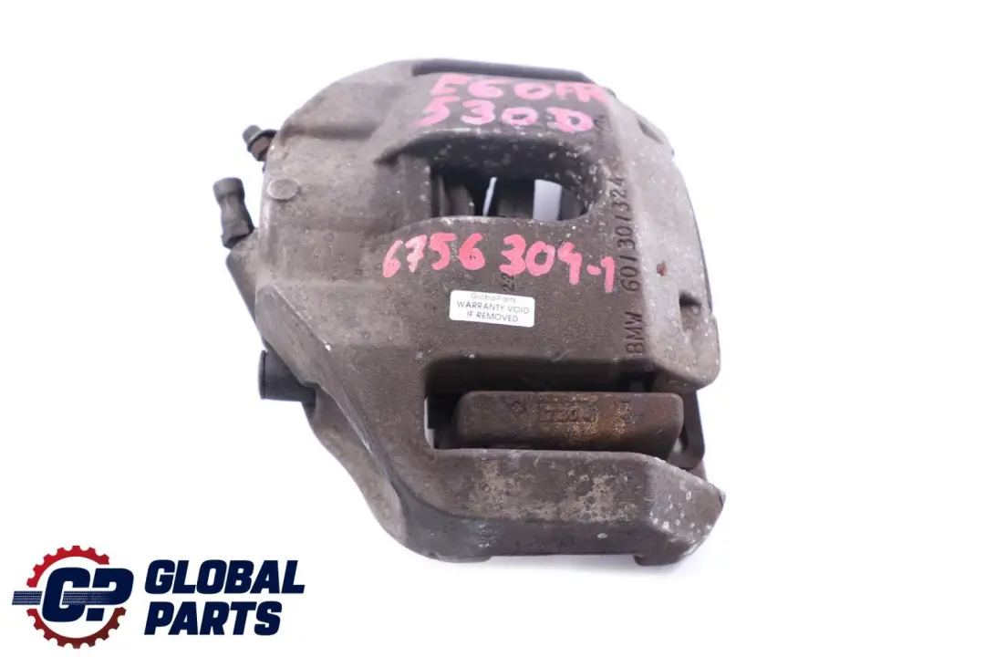 Front Right O/S Brake Caliper Housing Carrier 60/30/324 to BMW E60 E61 E63 E64 E65 with Part number 6756304 BMW E60 E61 E63 E64 E65 Front Right O/S Brake Caliper Housing Carrier 60/30/324 - SKU 6756304-1 - Part number 6756304