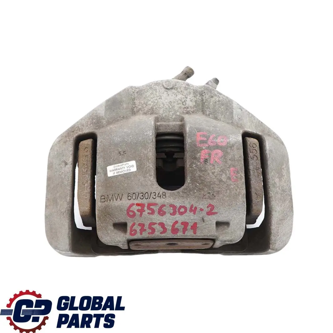 BMW E60 E61 E63 E64 E65 Front Right O/S Brake Caliper Housing Carrier 60/30/348 - SKU 6756304-2 - Part number 6756304