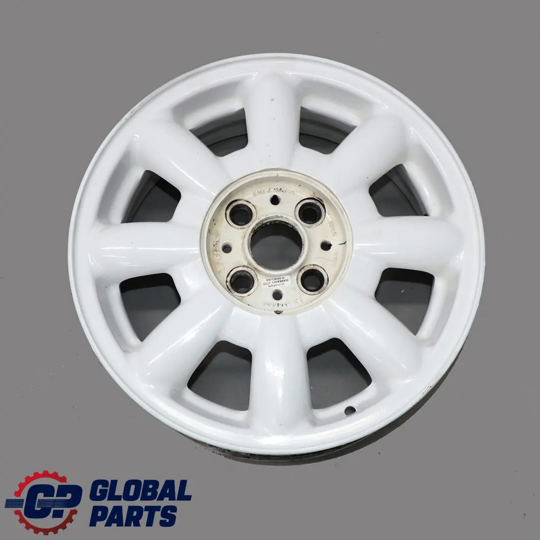 Blanc Alliage en Alu Jante 15 " 5,5J Et : 45 pour Mini Cooper One R50 R52 R53 à propos du numéro de pièce 6756674 Mini Cooper One R50 R52 R53 Blanc Alliage en Alu Jante 15 " 5,5J Et : 45 - SKU 6756674-2 - Numéro de pièce 6756674