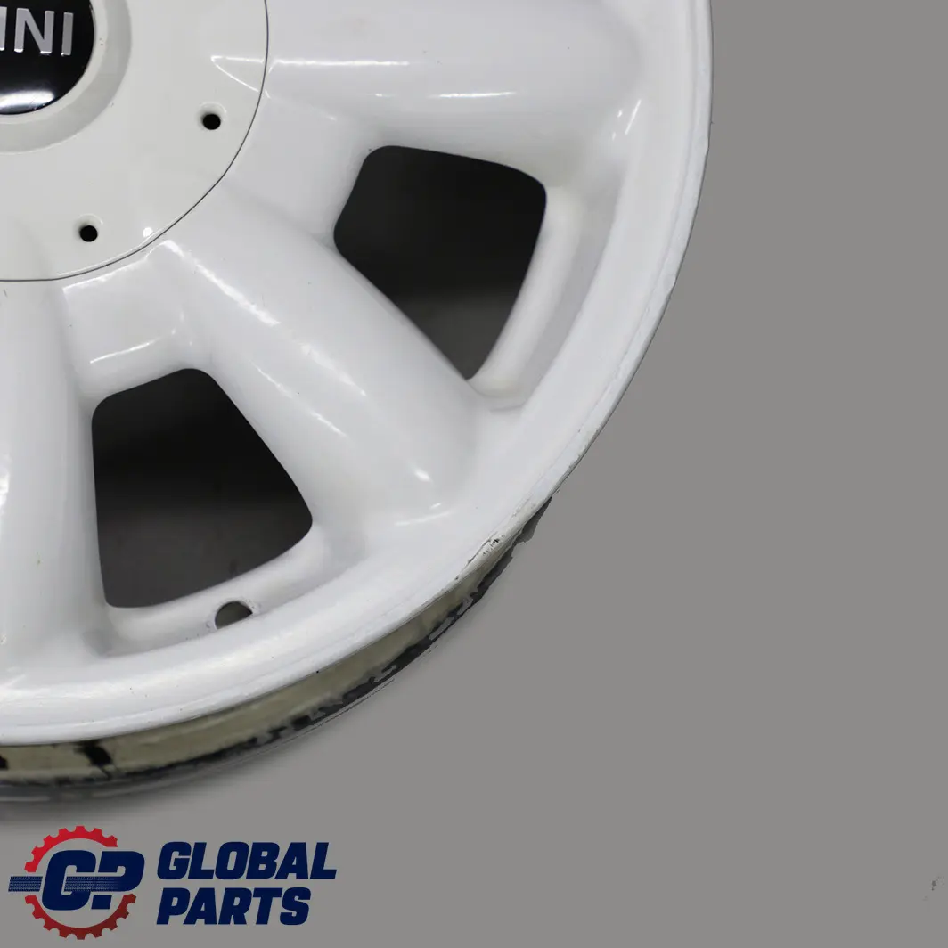 Mini Cooper One R50 R52 R53 Blanc Alliage en Alu Jante 15 " 5,5J Et : 45 - SKU 6756674-2 - Numéro de pièce 6756674
