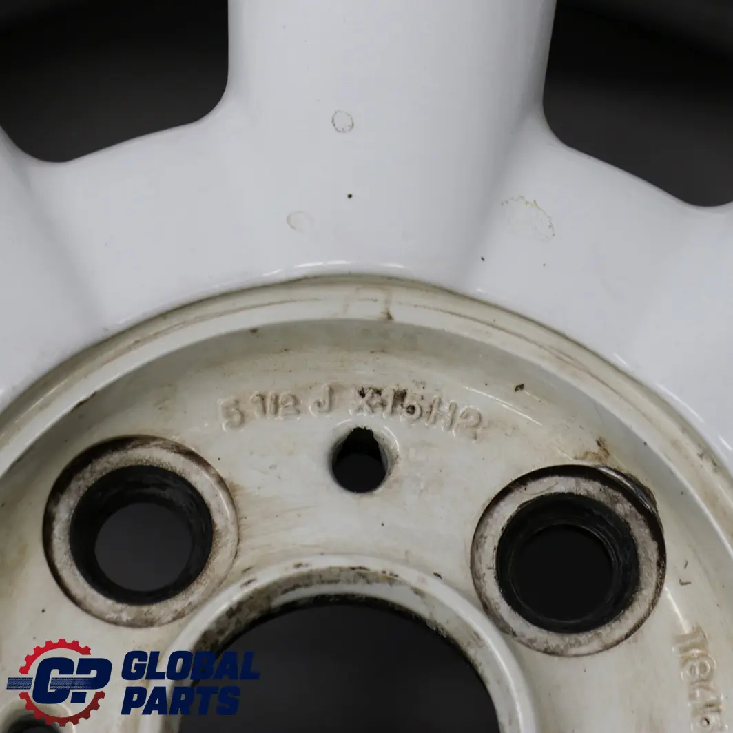 Mini Cooper One R50 R52 R53 Blanc Alliage en Alu Jante 15 " 5,5J Et : 45 - SKU 6756674-2 - Numéro de pièce 6756674