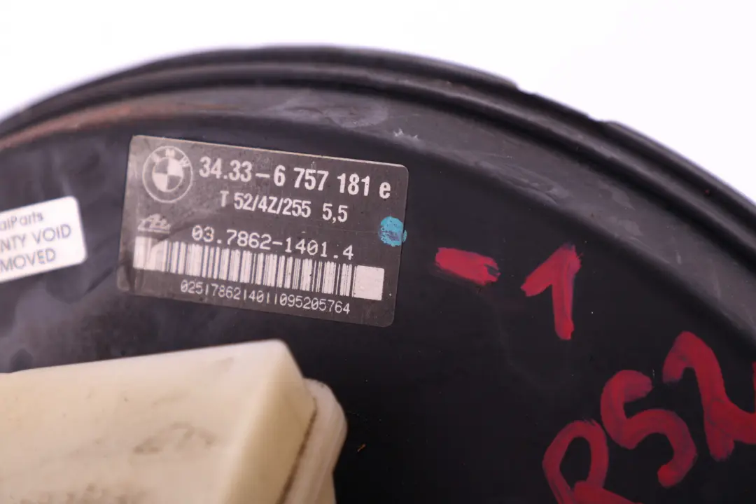 Servofreno Cilindro Principal De Freno para Mini Cooper One R50 con número de pieza 6757181 Mini Cooper One R50 Servofreno Cilindro Principal De Freno - SKU 6757181-1 - Número de pieza 6757181