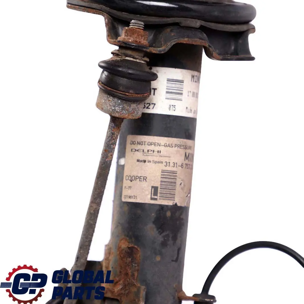 Front Left N/S Leg Suspension Hub Brake Disc Caliper to BMW Mini R50 Cooper with Part number 6780469 BMW Mini R50 Cooper Front Left N/S Leg Suspension Hub Brake Disc Caliper - SKU 6757213 - Part number 6780469