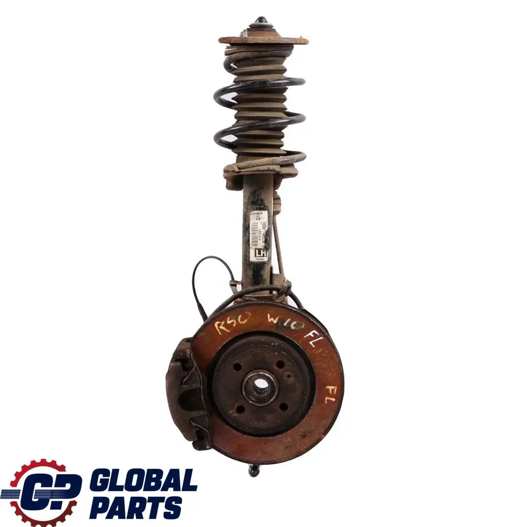 Front Left N/S Leg Suspension Hub Brake Disc Caliper to BMW Mini R50 Cooper with Part number 6780469 BMW Mini R50 Cooper Front Left N/S Leg Suspension Hub Brake Disc Caliper - SKU 6757213 - Part number 6780469