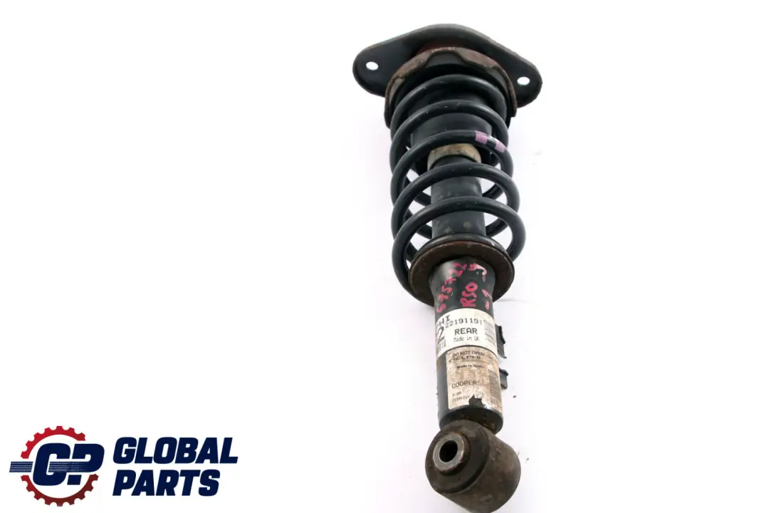 Left N/S Shock Absorber Spring Strut Suspension to Mini R50 Cooper Rear with Part number 6757229 Mini R50 Cooper Rear Left N/S Shock Absorber Spring Strut Suspension - SKU 6757229-1 - Part number 6757229