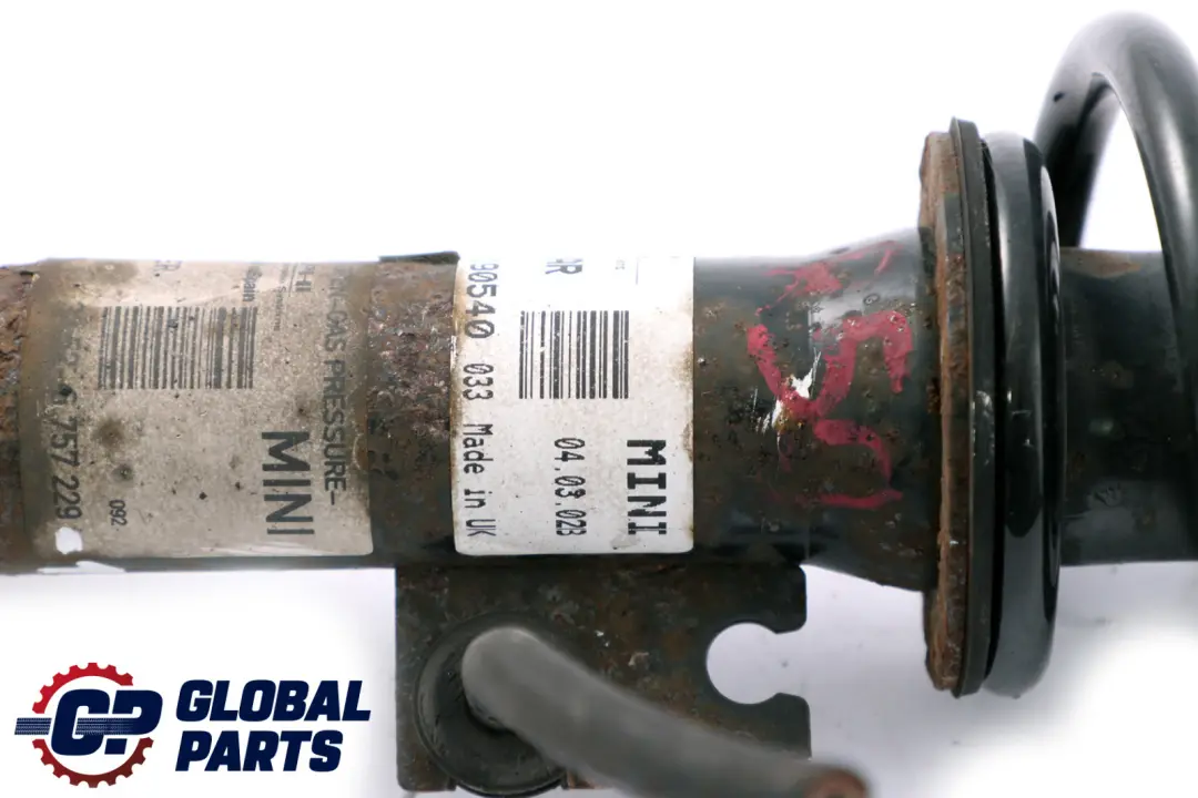 Mini R50 Cooper Ressort De Suspension Amortisseur Arrière Droit Côté Conducteur - SKU 6757229-2 - Numéro de pièce 6757229