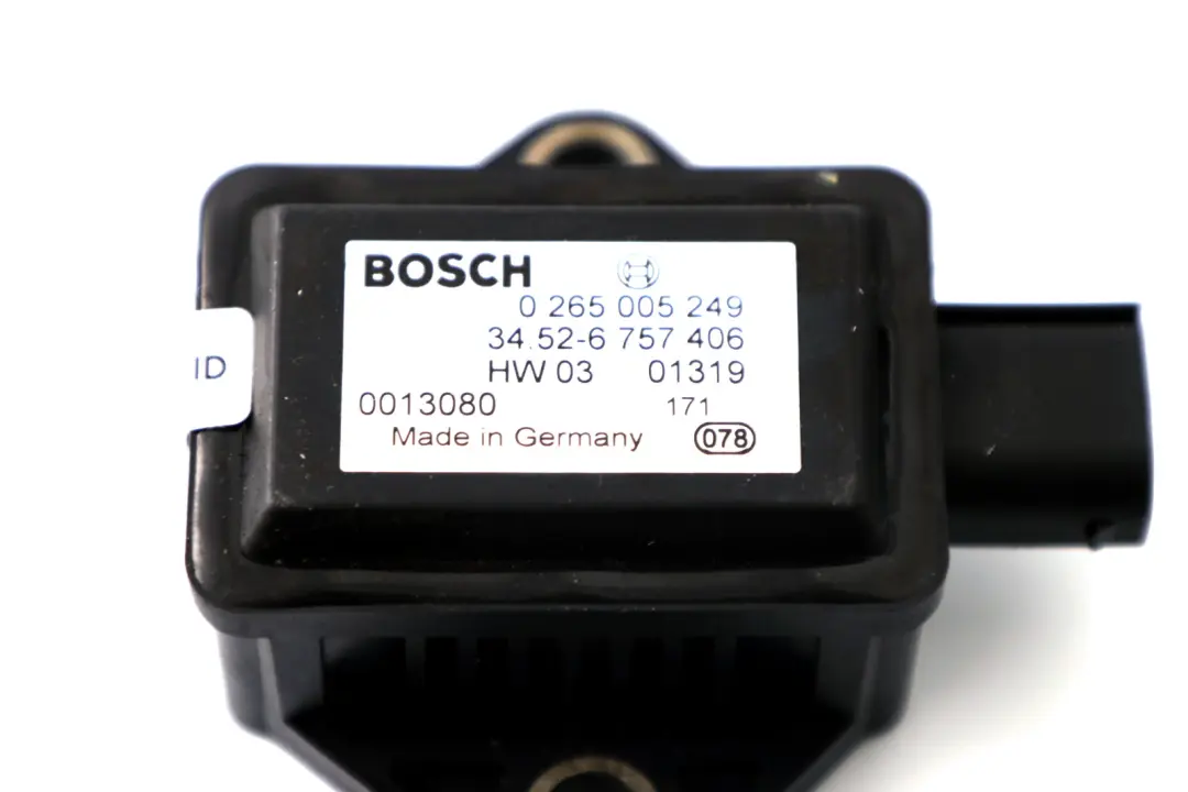 Drehratensensor für BMW 5 7 X3 X5 er E53 E60 E61 E65 E83 mit Teilenummer 6757406 BMW 5 7 X3 X5 er E53 E60 E61 E65 E83 Drehratensensor - SKU 6757406 - Teilenummer 6757406