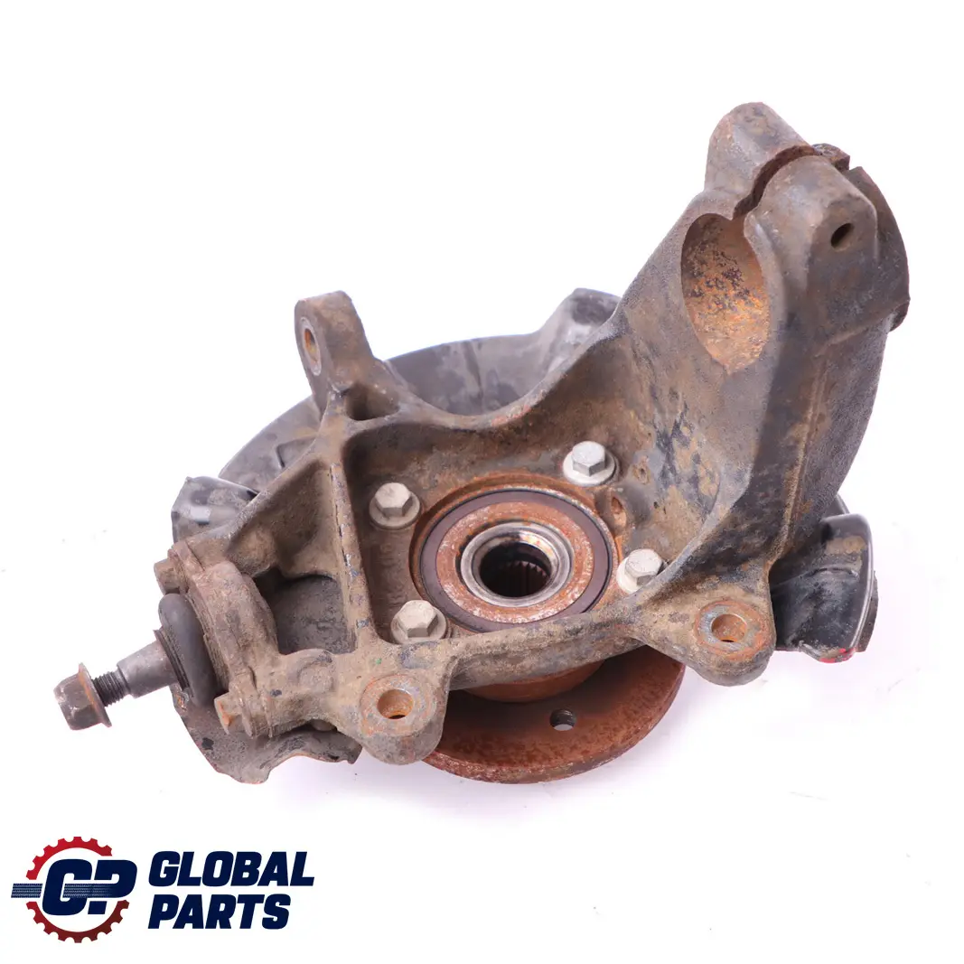 Front Axle Carrier Wheel Bearing Support Hub Left N/S to Mini R50 R52 R53 with Part number 6757497 Mini R50 R52 R53 Front Axle Carrier Wheel Bearing Support Hub Left N/S - SKU 6757497-2 - Part number 6757497