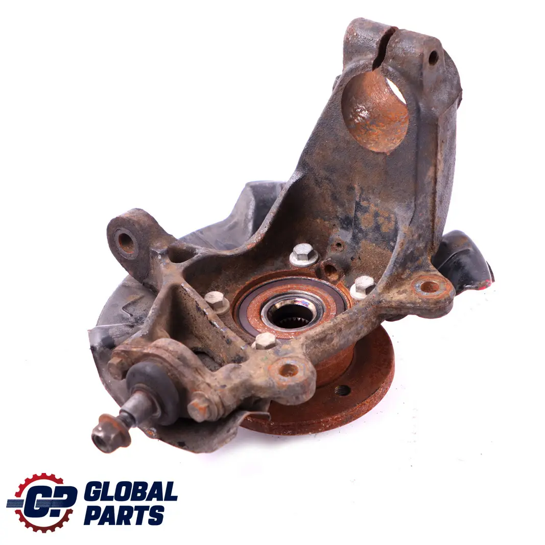 Front Axle Carrier Wheel Bearing Support Hub Left N/S to Mini R50 R52 R53 with Part number 6757497 Mini R50 R52 R53 Front Axle Carrier Wheel Bearing Support Hub Left N/S - SKU 6757497-2 - Part number 6757497