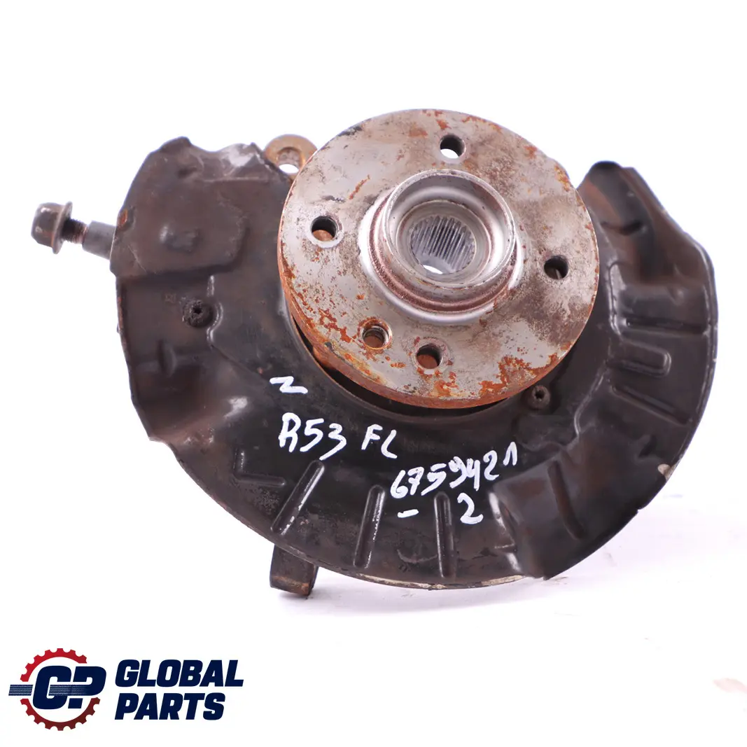 Mini R50 R52 R53 Eje Delantero Soporte Rodamiento Rueda Cubo Izquierda - SKU 6757497-2 - Número de pieza 6757497