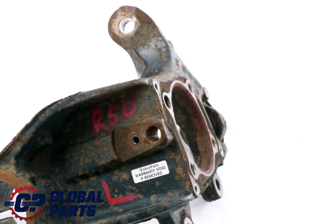 Front Spring Strut Carrier Wheel Bearing Left N/S to Mini R50 R52 R53 with Part number 6757497 Mini R50 R52 R53 Front Spring Strut Carrier Wheel Bearing Left N/S - SKU 6757497 - Part number 6757497