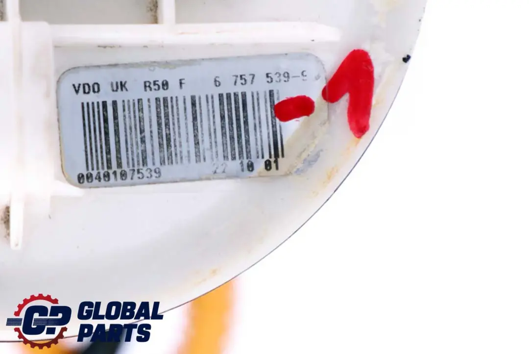 Bomba de Combustible con Sensor de Nivel Gasolina 6757539 para Mini Cooper R50 R52 con número de pieza 6760760 Mini Cooper R50 R52 Bomba de Combustible con Sensor de Nivel Gasolina 6757539 - SKU 6757539-1 - Número de pieza 6760760