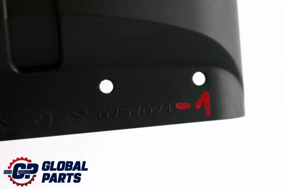 Tapa Panel Recorte Volante Columna Negro para BMW X5 E53 con número de pieza 6757671 BMW X5 E53 Tapa Panel Recorte Volante Columna Negro - SKU 6757671 - Número de pieza 6757671