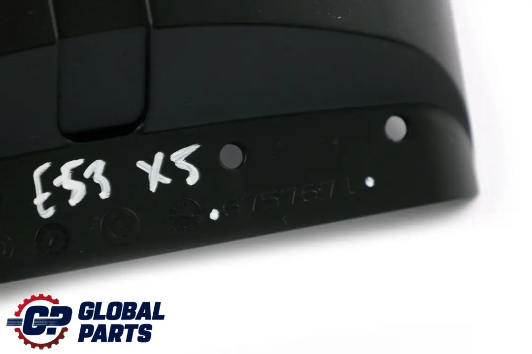 Tapa Panel Recorte Volante Columna Negro para BMW X5 E53 con número de pieza 6757671 BMW X5 E53 Tapa Panel Recorte Volante Columna Negro - SKU 6757671 - Número de pieza 6757671