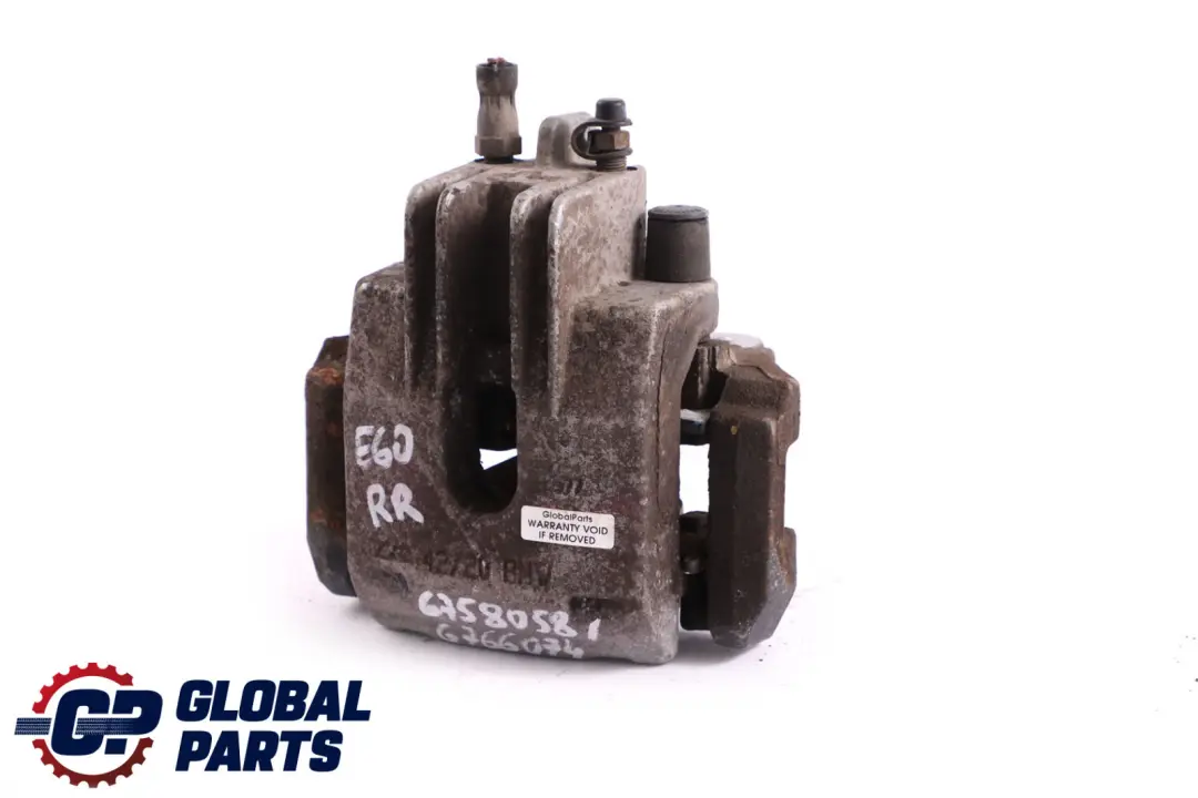 Pinza Freno Soporte Unidad Frenado Trasera Derecha para BMW E60 E63 E64 con número de pieza 6758058 BMW E60 E63 E64 Pinza Freno Soporte Unidad Frenado Trasera Derecha - SKU 6758058 - Número de pieza 6758058