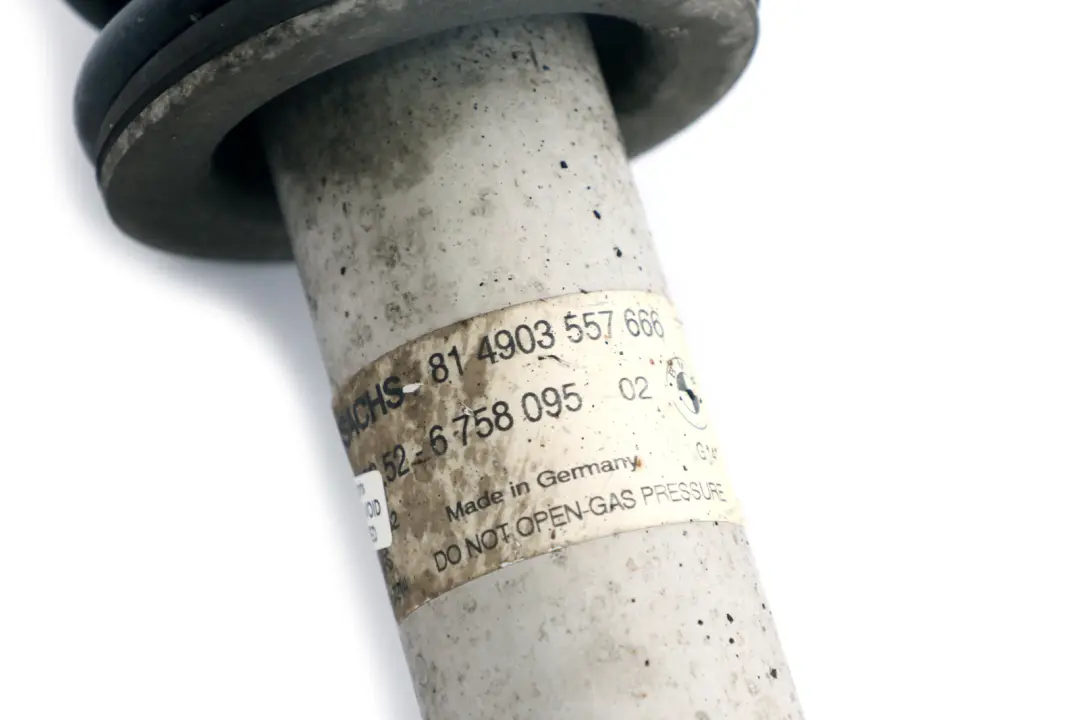 Strut Shock Absorber Rear Left Right N/O/S to BMW 7 Series E65 E66 Spring with Part number 6758095 BMW 7 Series E65 E66 Spring Strut Shock Absorber Rear Left Right N/O/S - SKU 6758095 - Part number 6758095