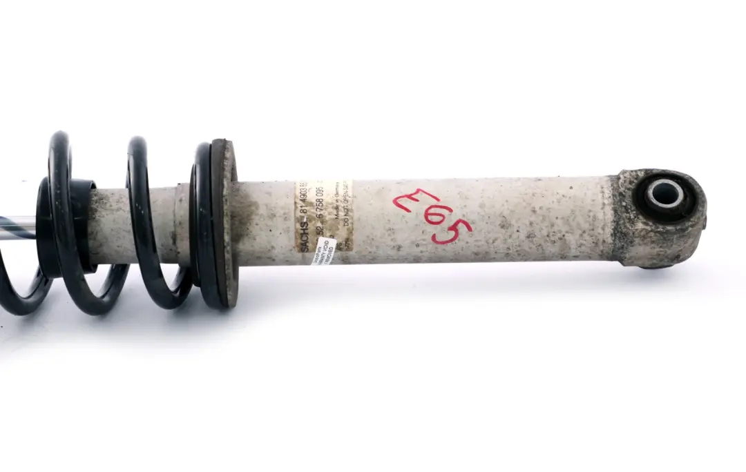 Strut Shock Absorber Rear Left Right N/O/S to BMW 7 Series E65 E66 Spring with Part number 6758095 BMW 7 Series E65 E66 Spring Strut Shock Absorber Rear Left Right N/O/S - SKU 6758095 - Part number 6758095