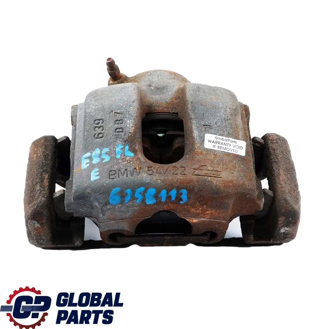 Boîtier d'étrier de frein avant gauche Carrier pour BMW Z3 Z4 E36 E46 E85 à propos du numéro de pièce 6758113 BMW Z3 Z4 E36 E46 E85 Boîtier d'étrier de frein avant gauche Carrier - SKU 6758113 - Numéro de pièce 6758113