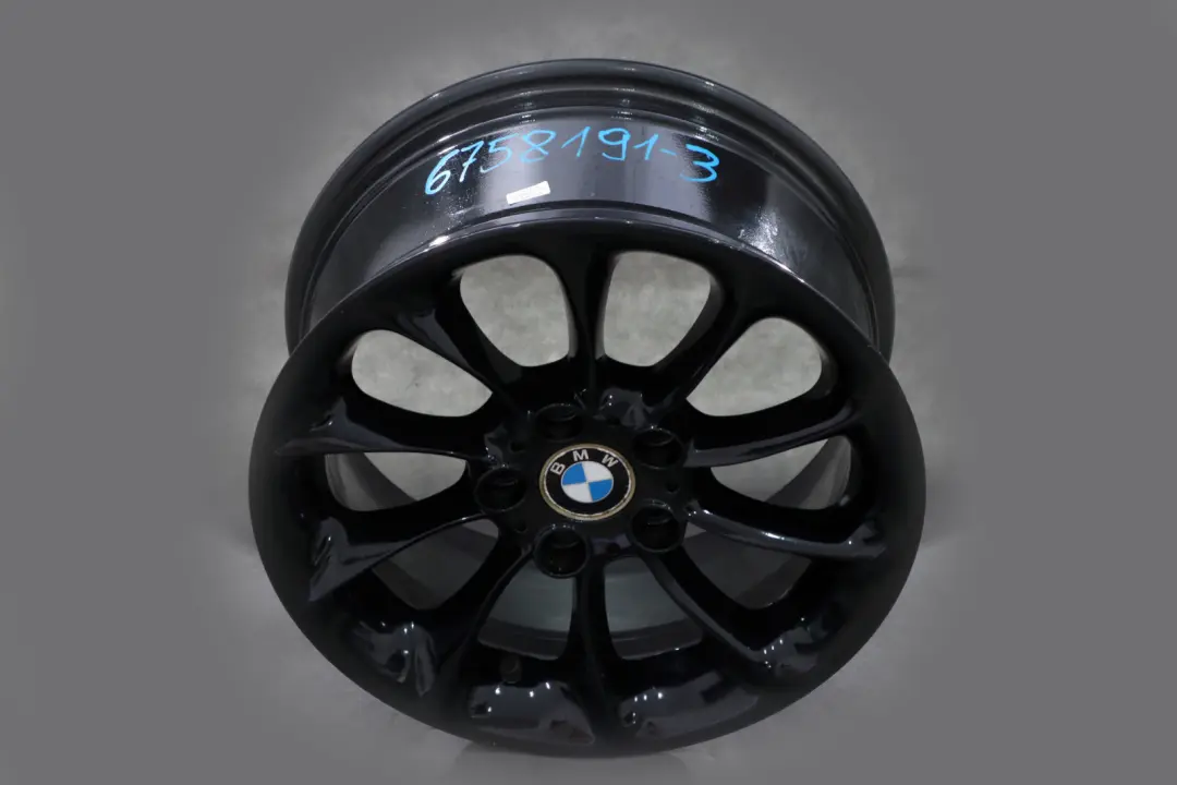 Rim 17" 8J ET:47 Turbine Styling 106 to BMW Z4 Series E85 Silver Wheel with Part number 6758191 BMW Z4 Series E85 Silver Wheel Rim 17" 8J ET:47 Turbine Styling 106 - SKU 6758191-3 - Part number 6758191