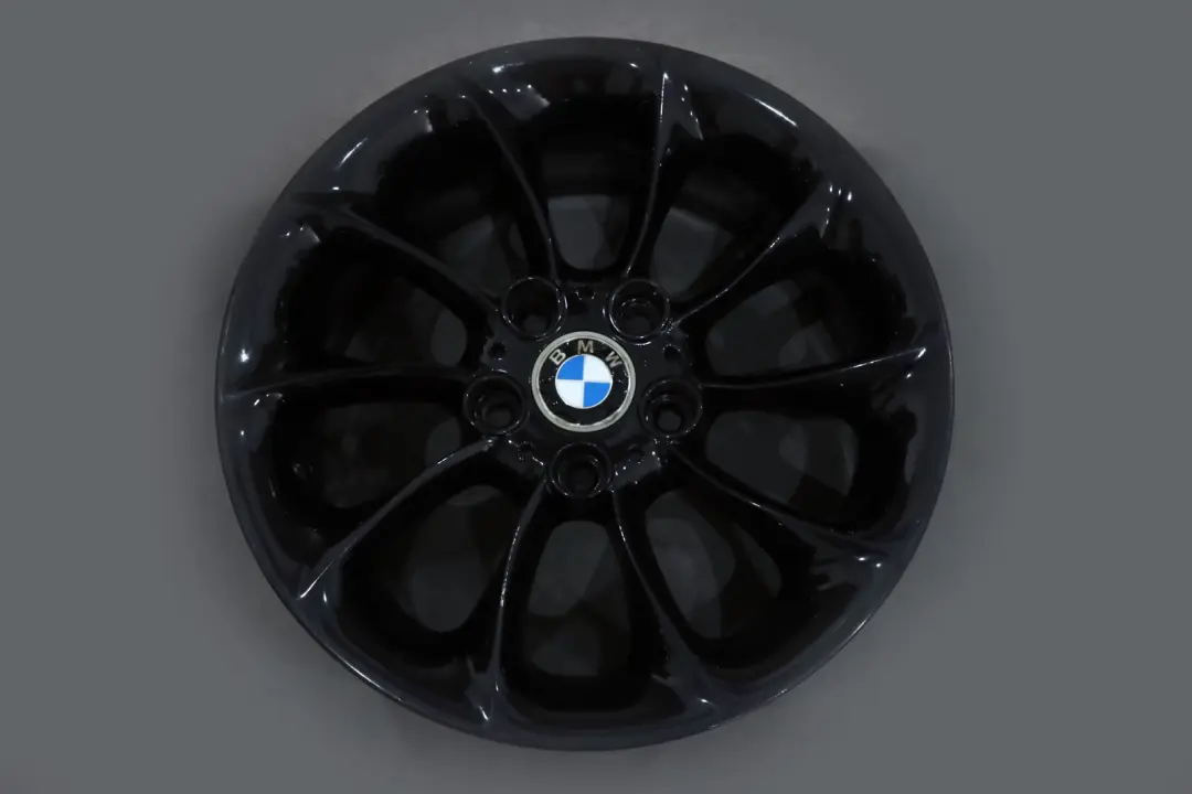 BMW Z4 Series 4 E85 Black Wheel Rim 17" 8J ET:47 Turbine Styling 106 - SKU 6758191-4 - Part number 6758191