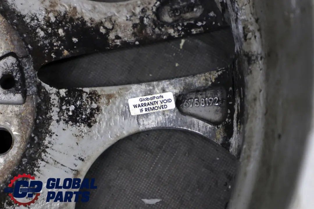 Front Wheel Alloy Rim 18" Ellipsoid Styling 107 8J ET:47 to BMW Z4 Series 2 E85 with Part number 6758192 BMW Z4 Series 2 E85 Front Wheel Alloy Rim 18" Ellipsoid Styling 107 8J ET:47 - SKU 6758192-2 - Part number 6758192