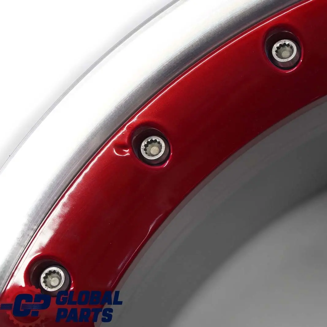 BMW Z4 Series E85 E86 Red Complete Set 4x Alloy Wheel Rim 18" Star Spoke 108 - SKU 6758194/6758195 - Part number 6758194/6758195