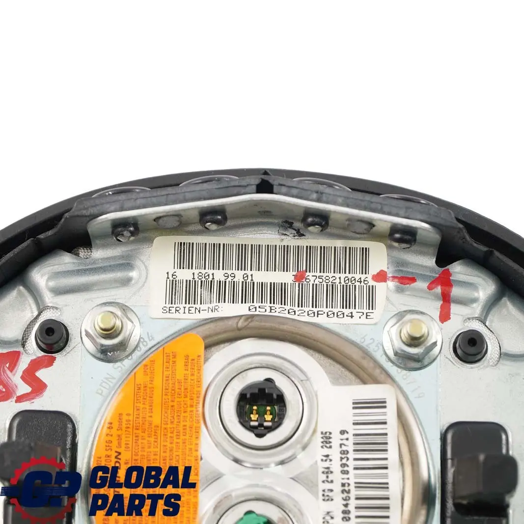 BMW Z4 Series E85 E86 Roadster Driver's Side Steering Wheel Air Module - SKU 6758210-1 - Part number 6758210