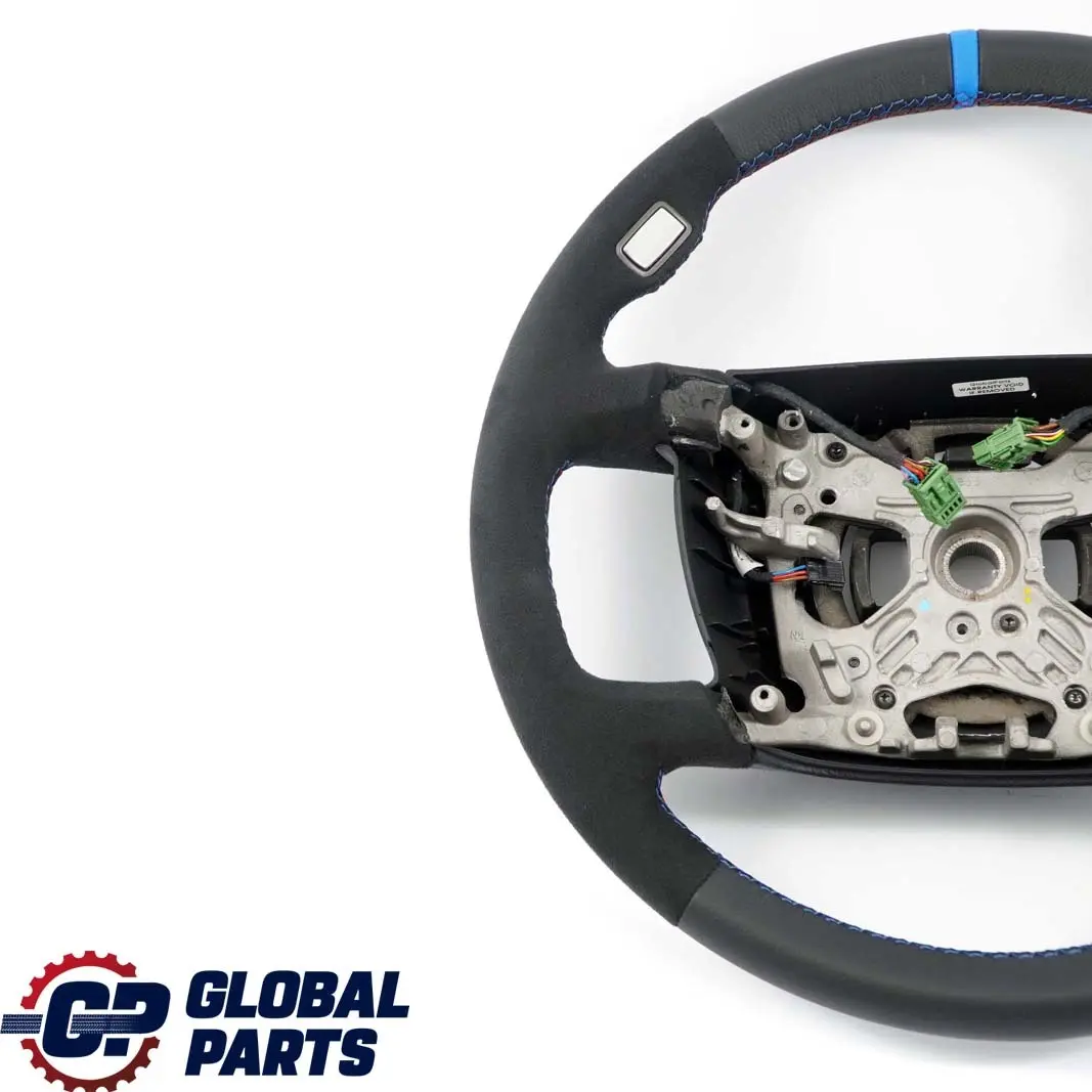 Leather / Alcantara Steering Wheel Black M Tricoloured Thread to BMW E65 NEW Black with Part number 6758362 BMW E65 NEW Black Leather / Alcantara Steering Wheel Black M Tricoloured Thread - SKU 6758362-1 - Part number 6758362