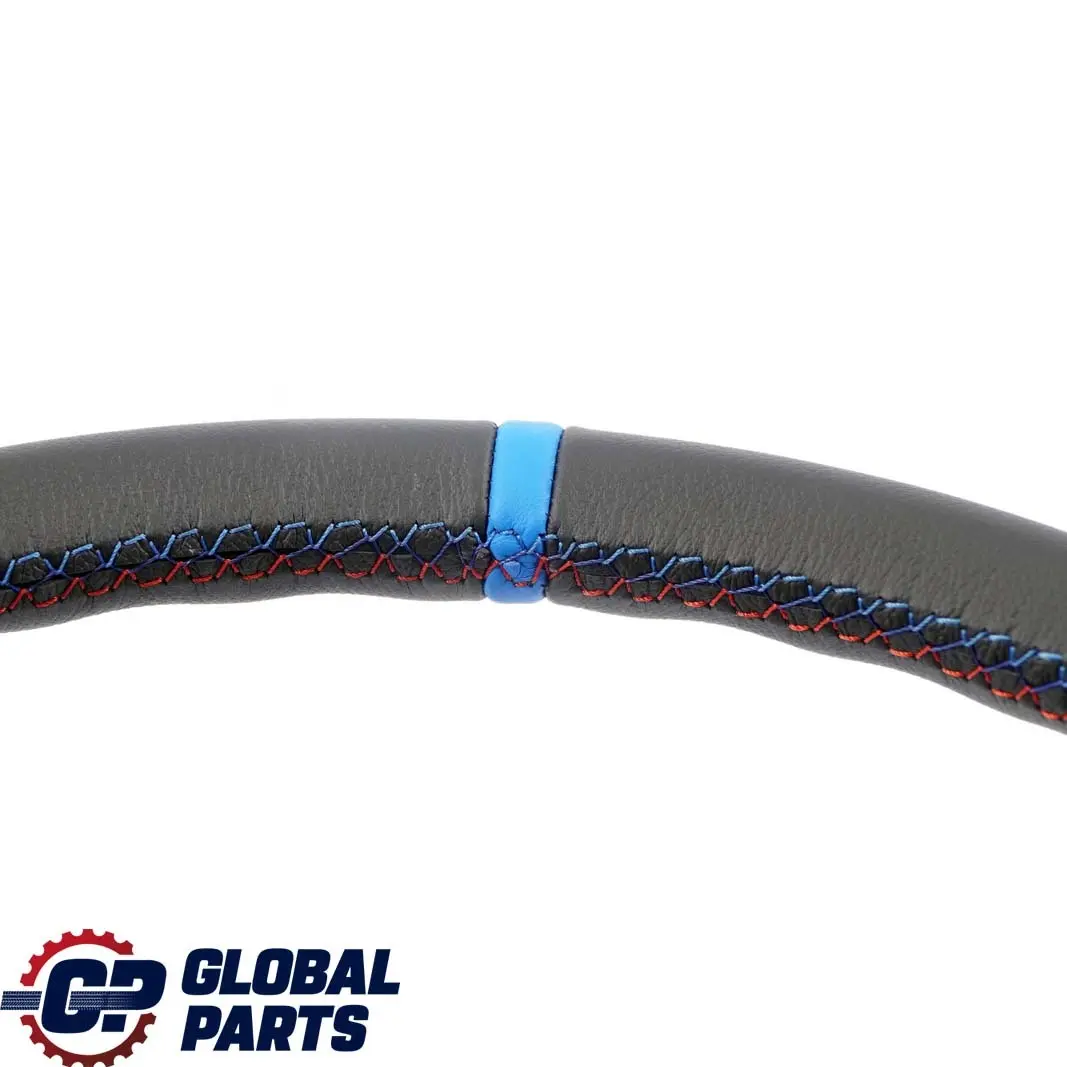 Leather / Alcantara Steering Wheel Black M Tricoloured Thread to BMW E65 NEW Black with Part number 6758362 BMW E65 NEW Black Leather / Alcantara Steering Wheel Black M Tricoloured Thread - SKU 6758362-1 - Part number 6758362