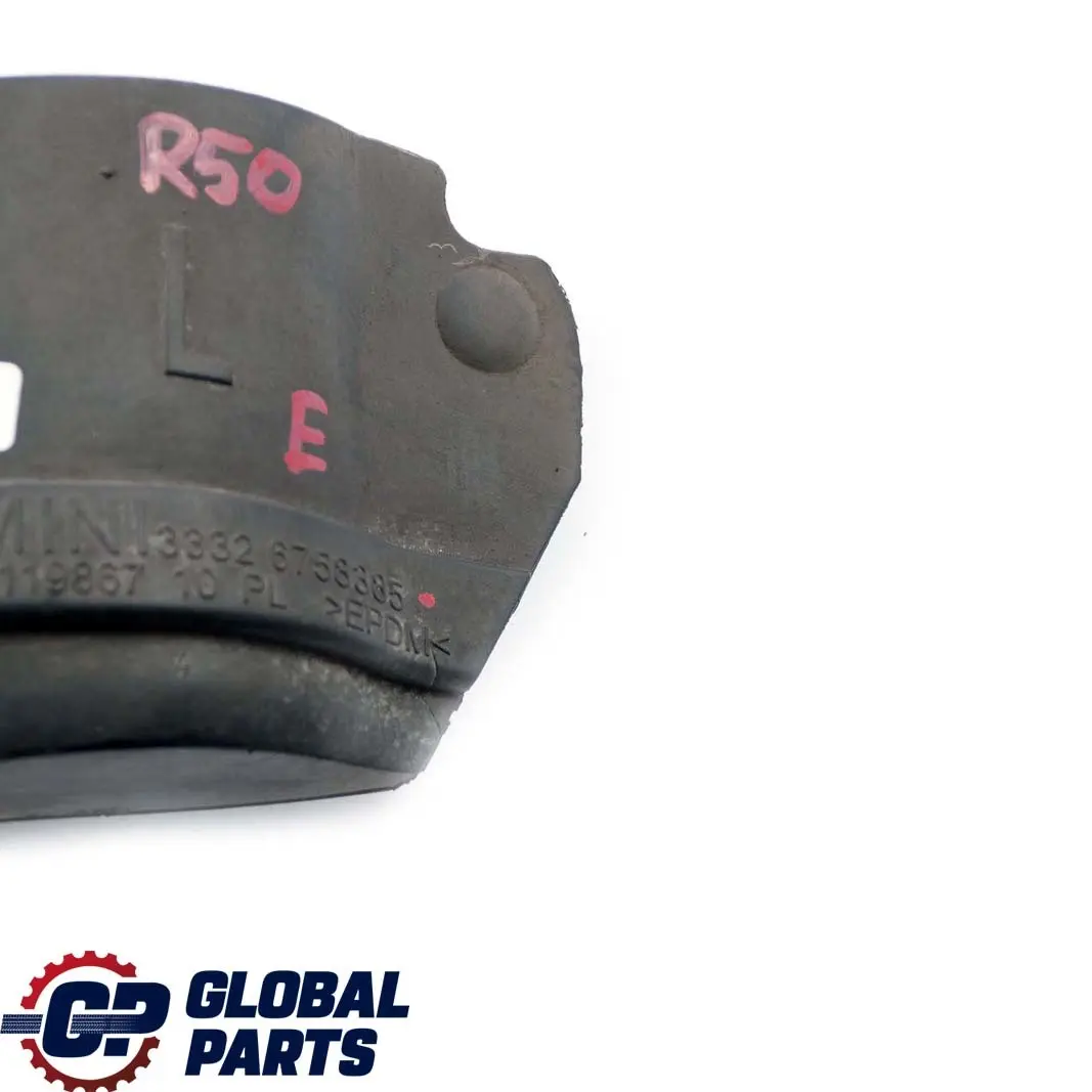 Mini Cooper One R50 R52 R53 Cubre Eje Tapa Brazo Trasero Izquierdo - SKU 6758385 - Número de pieza 6758385