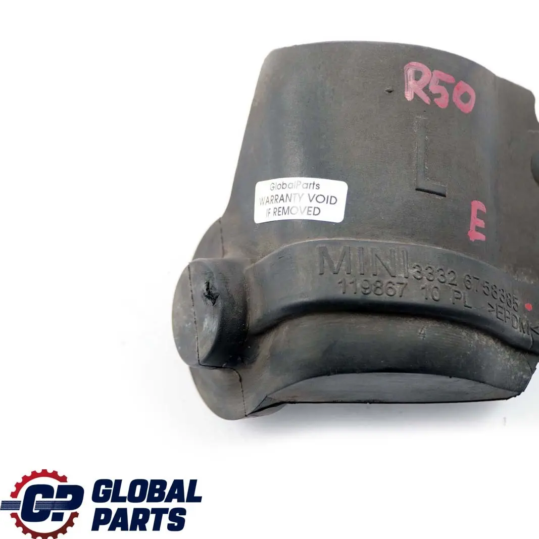 Covering Axle Trailing Arm Cover Left Rear to Mini Cooper One R50 R52 R53 with Part number 6758385 Mini Cooper One R50 R52 R53 Covering Axle Trailing Arm Cover Left Rear - SKU 6758385 - Part number 6758385