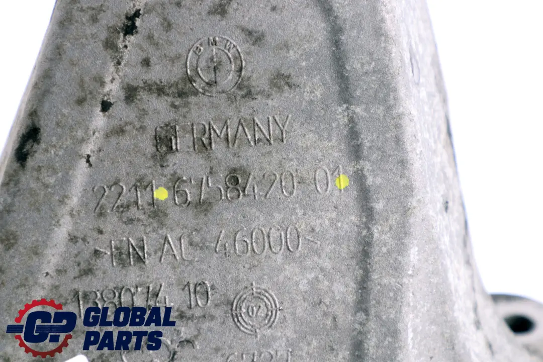 M57N Motortragbock Rechts für BMW 7 er E65 730d mit Teilenummer 6758420 BMW 7 er E65 730d M57N Motortragbock Rechts - SKU 6758420 - Teilenummer 6758420