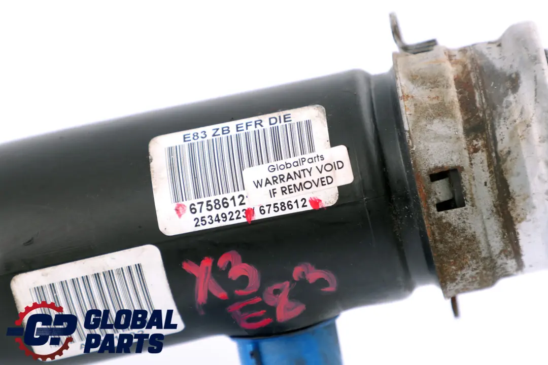 BMW X3 E83 E83N LCI Tube de Remplissage Plastique 1611 - SKU 6758612 - Numéro de pièce 16116758612