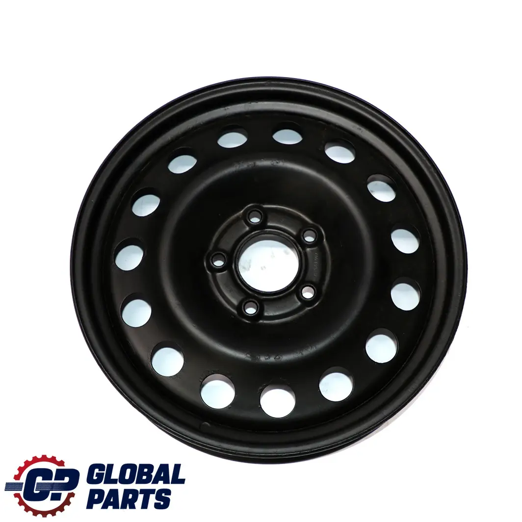 BMW E60 E61 X3 E83 Ruota di scorta compatta in acciaio nero R17 4BX17 17