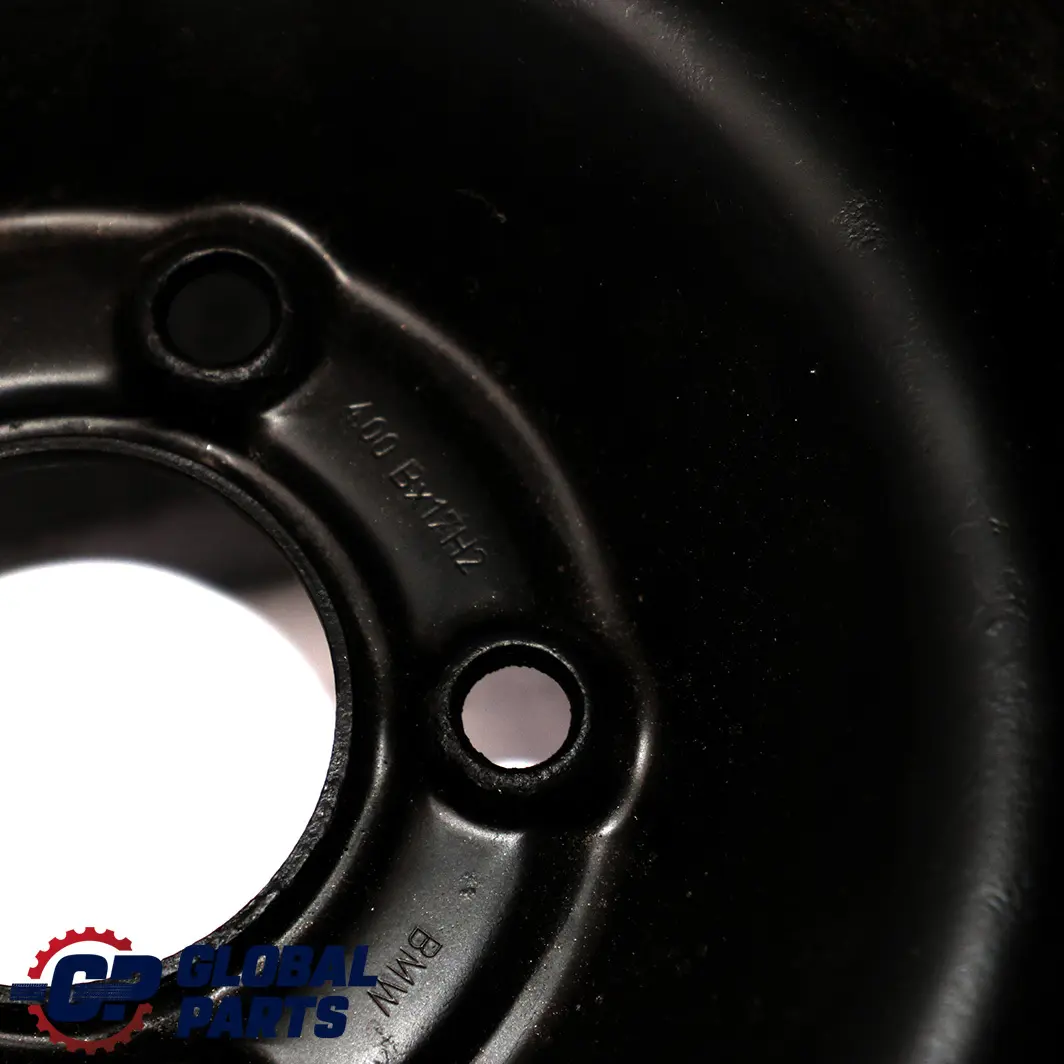 BMW E60 E61 X3 E83 Ruota di scorta compatta in acciaio nero R17 4BX17 17 - SKU 6758778-3 - Numero di parte 6758778