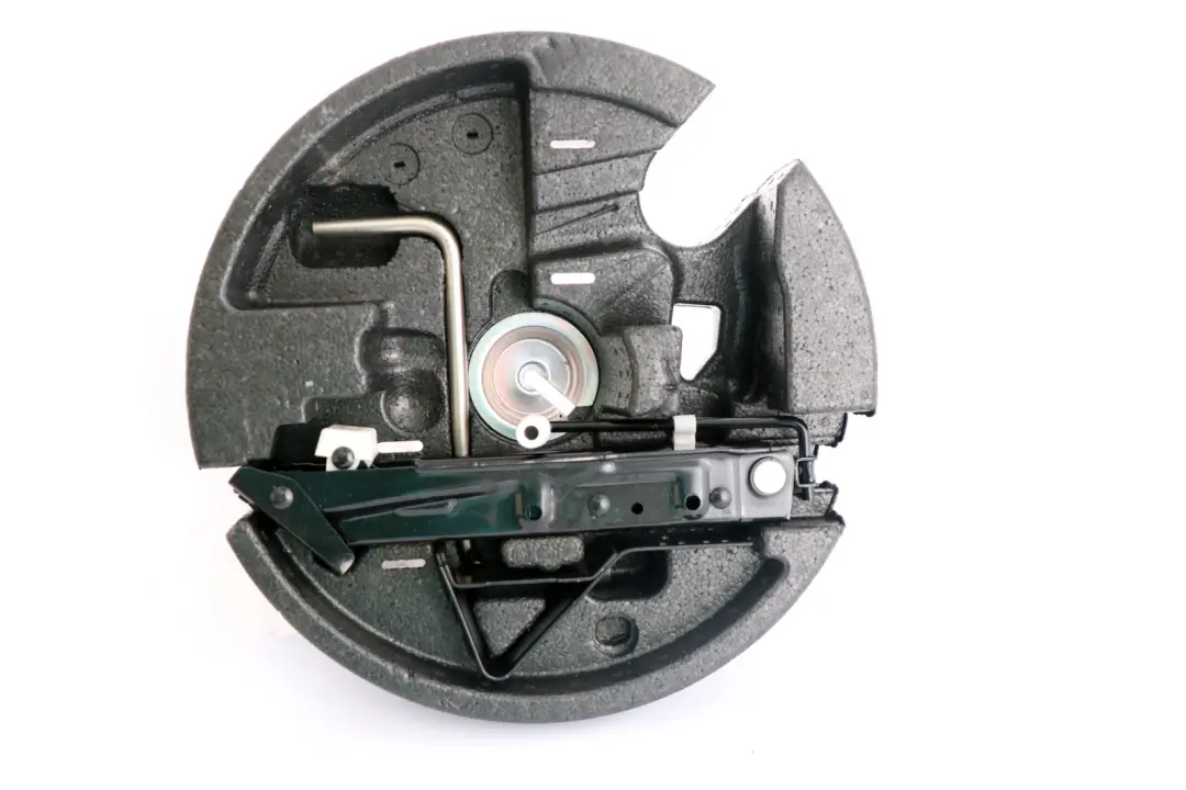 BMW 5 Series E60 E61 Holder Service Tool Storage Tray Trunk Foam Set - SKU 6758781-2 - Part number 6758781