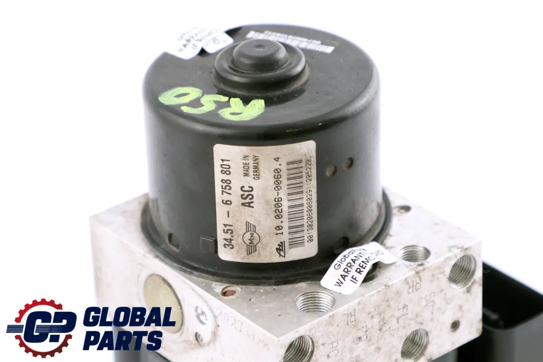 ASC Hydroaggregat Bremsen 6758803 für BMW Mini Cooper One R50 R53 mit Teilenummer 6758801 BMW Mini Cooper One R50 R53 ASC Hydroaggregat Bremsen 6758803 - SKU 6758801 - Teilenummer 6758801