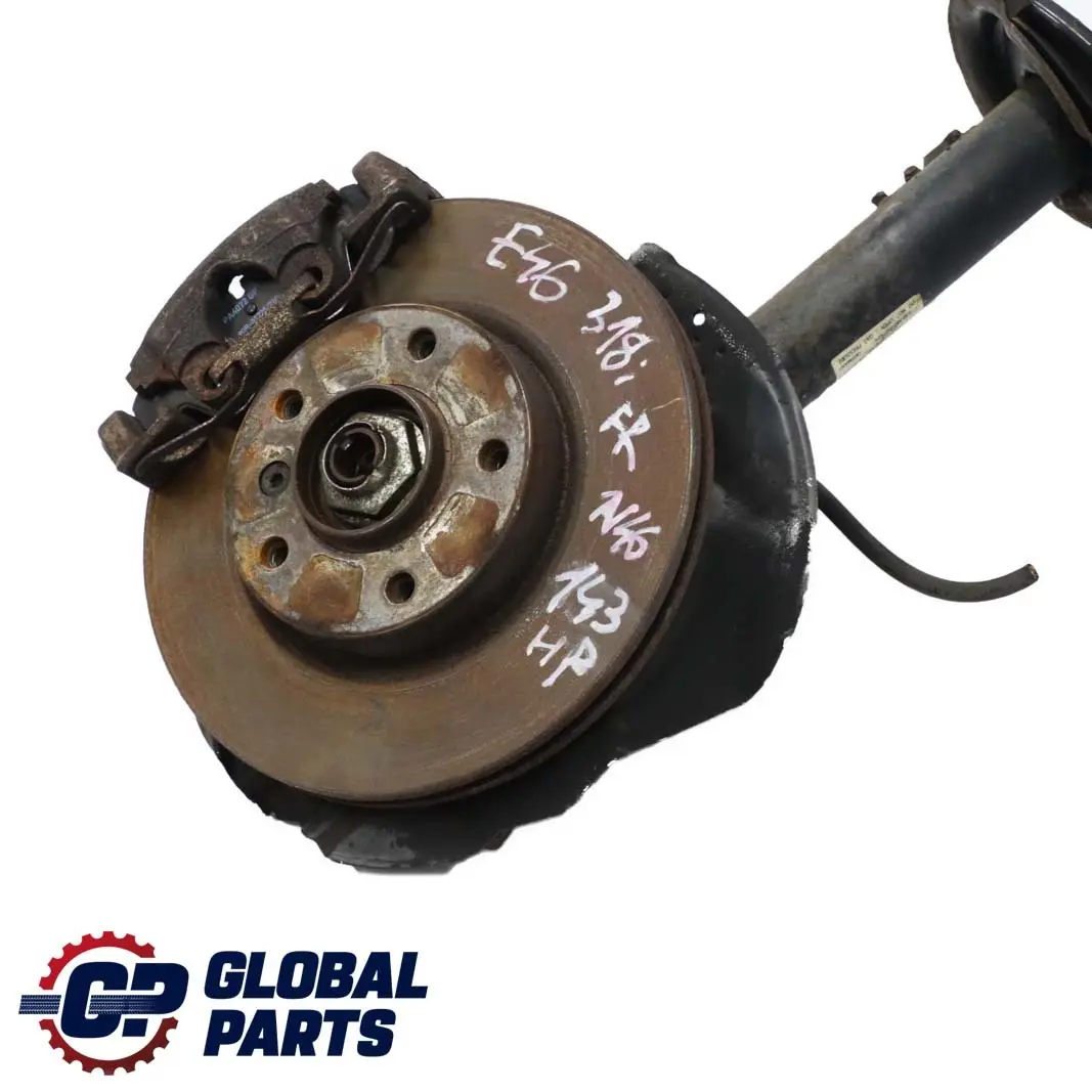 BMW 3 E46 318i N46 143PS Federbein Stossdämpfer Bremssattel Vorn Rechts - SKU 6759096-1 - Teilenummer 6759095