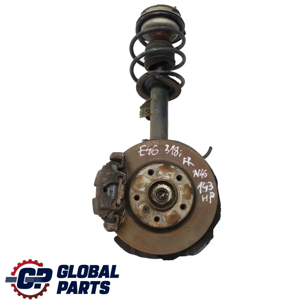 BMW 3 E46 318i N46 143PS Federbein Stossdämpfer Bremssattel Vorn Rechts - SKU 6759096-1 - Teilenummer 6759095