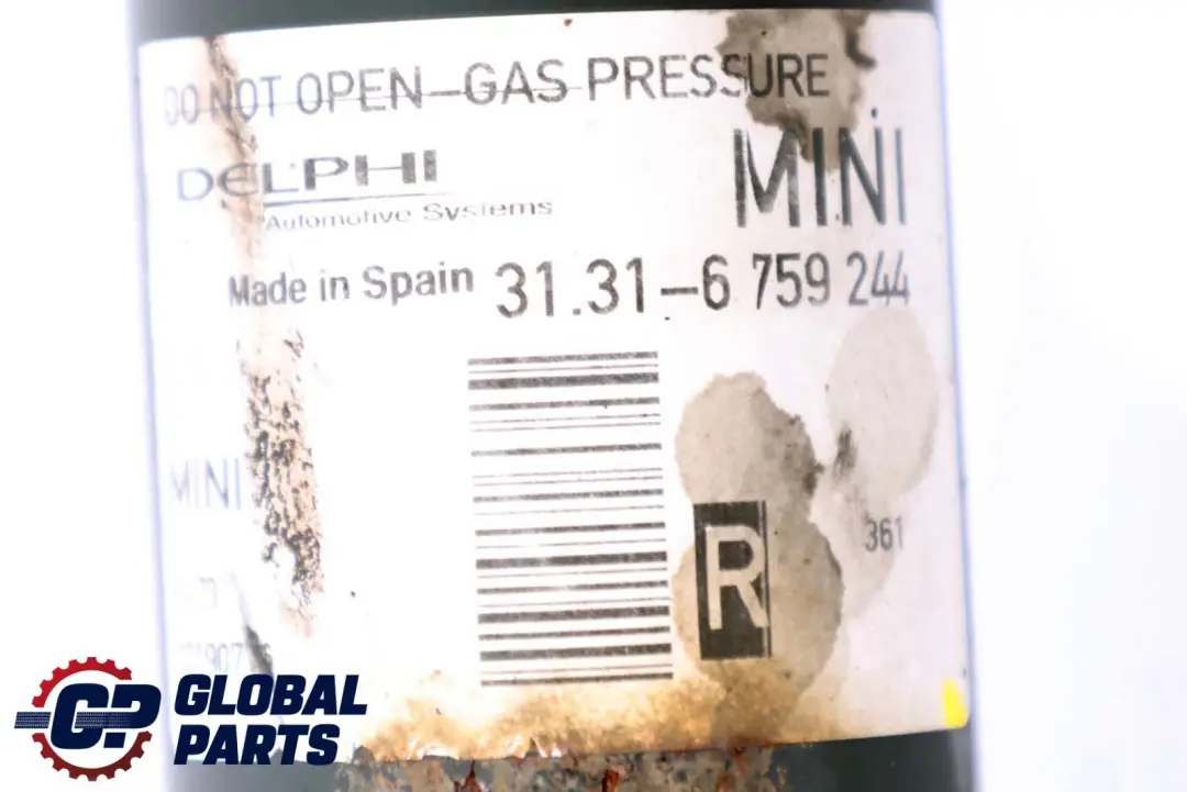Mini R50 One 1.6i Amortiguador Delantero Derecho - SKU 6759244 - Número de pieza 6759244